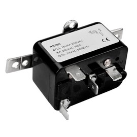 APFR-290 90-290 24V AC Heavy-Duty Fan Relay – Single Pole SPST – Isolated AC Switch for HVAC blowers, humidifiers, Goodman blowers, Heat sequencers – Includes Universal Bracket（1 Pack） (1)