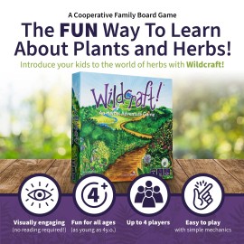 LearningHerbs Wildcraft! an Herbal Adventure Game/Family Game: Learn 25 Herbs – Coop Board ...
