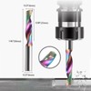 Trvoxviq CNC Milling Cutter with a Groove for Aluminium, 6
