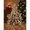 Trinity Church Supply Metallic Nativity Figurine Christian Decoration Religious Sculptures,