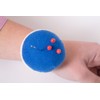Big Sam Pin Cushion with Bangle blue