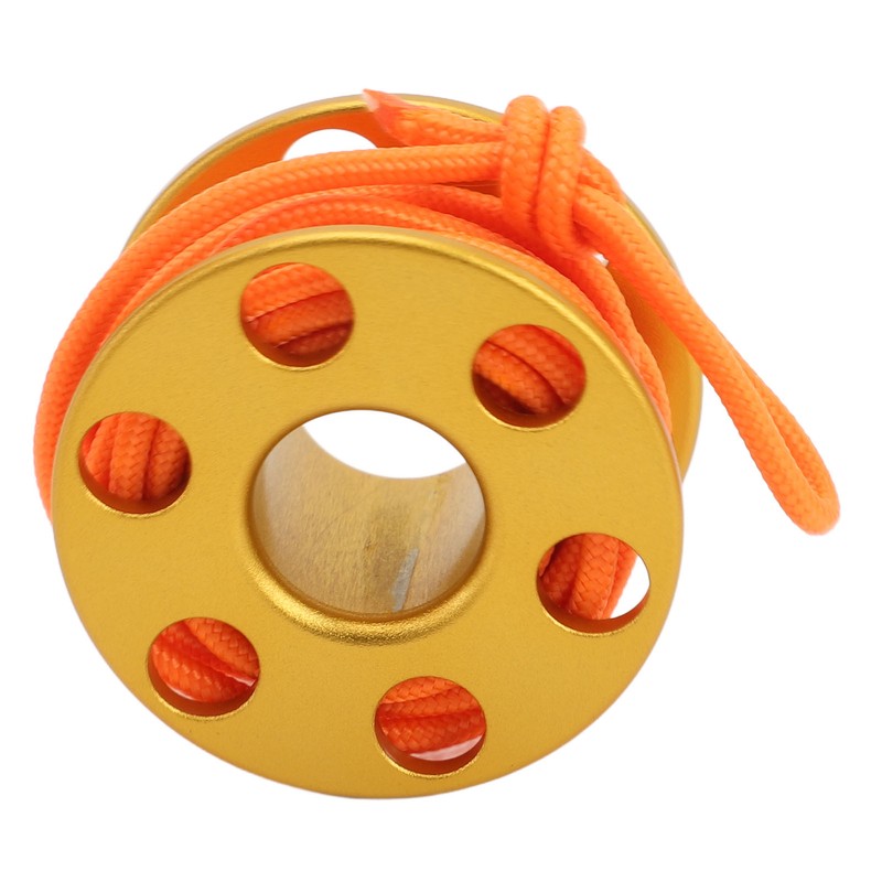 Scuba Diving Finger Reel Aluminum Alloy Mini Finger Spool Reel