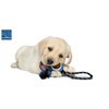 LOVINPUP Dog Rope Toy with Tennis Ball, Nylon Rope with