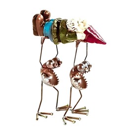 Sugarpost Scrap Metal Gnome Be Gone Mini- Gnome Bearers With Gnome Indoor Out...
