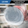 PMIQSA 50 Pcs 125mm Sanding Discs, Hook and Loop Mesh
