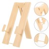 Healifty Folding Fan Display Stand Wood Fan Display Stands Wall