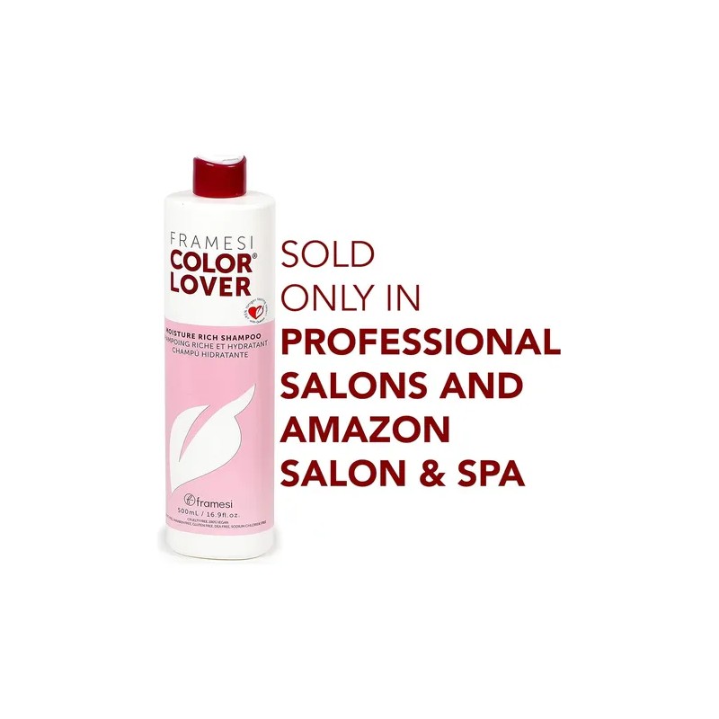 Framesi Color Lover Champ Rico En Humedad, Champ Sin Sulfa