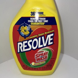 RESOLVE GOLD Spray N Wash Lemon Power 30oz Laundry Stain Remover  New Rare