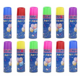 Unbranded 12 Cans per pack Blue Box Party String Streamer