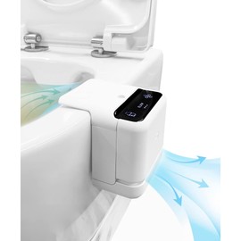 Bellaria "Air Cube" Automatic Toilet Odour Neutralisation • Air Purifier with Ionisation Technology Against Odours • For a Fragrant Bathroom/Toilet/Toilet