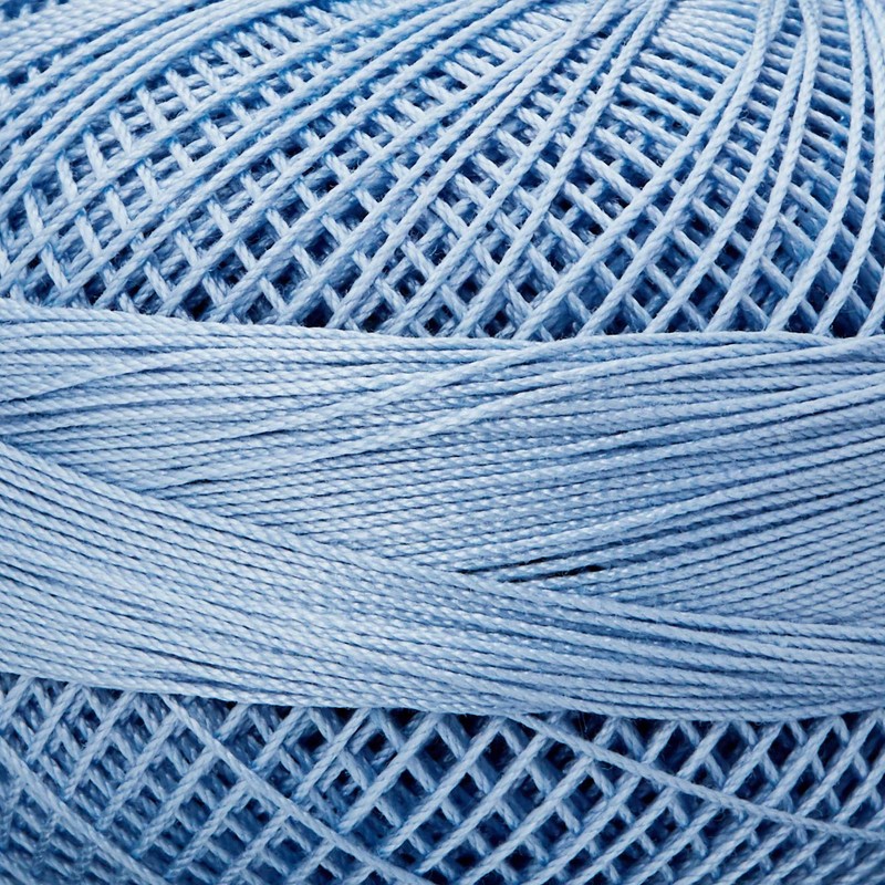 Handy Hands 210-Yard Lizbeth Cotton Thread, 25gm, Medium Blue