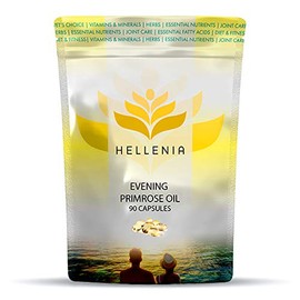 Hellenia Evening Primrose Oil 1000mg | 90 Capsules | Valuable Supplement for Women's Health