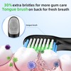 Toolsy 10 Pack Toothbrush Replacement Heads Compatible with Bitvae D2