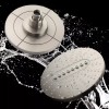 BRIGHT SHOWERS New 2 Spray Settings Fixed 6.3'' Rain Showerhead
