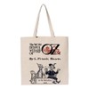 Universal Zone Literary tote bag. Handbag with book design. Book
