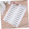 Beavorty Realistic Artificial Eyebrows Stencils for Sparse or Light Eyebrows