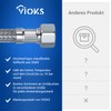 VIOKS Flexible Hose Kitchen Tap 3/8 Inch Outer Diameter x