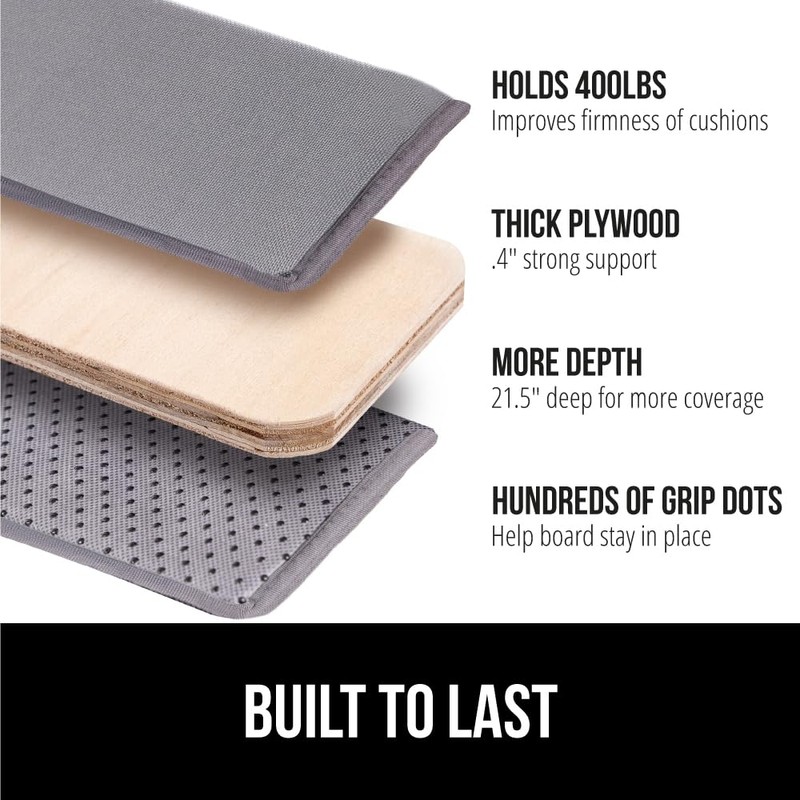 GORILLA GRIP Heavy Duty Couch Cushion Support Board to Fix