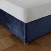 Catherine Lansfield Kingsley Matt Velvet Double Elasticated Divan Base Wrap