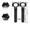XINGWU 1.25" Foldable Motorcycle Highway Foot Pegs Universal for 32mm