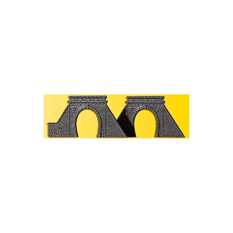 Z Tunnel portals for single track with tunnel tube