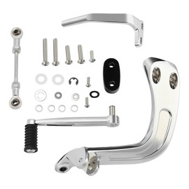 TCT-MOTORPARTS Chrome Mid Controls Shift Side Fit for Harley Fat Bob Sport Glide FXDR Softail FLSB FXFB FXFBS FXDRS 2018-2024