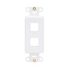 Tripp Lite Decora Wall Plate Insert, Decorative Center Plate, Vertical