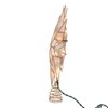 Kurt S. Adler UL3168 Lighted Treetopper, White, Gold