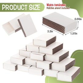 Blank Matches Containers DIY