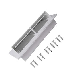 AIXXCUVQ Easy Installation No Cutting Required RV Stove Exhaust Vent Cover With Whole Accessories For Easy Installation, white