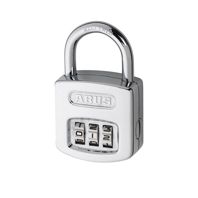 ABUS 35013 Combination Padlock 160/40 mm Silver