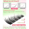 Focipeysa Wispy Lash Clusters Spiky Eyelash Clusters 10-18mm Eyelash Extensions