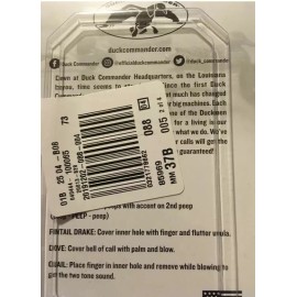 Duck Commander DCPW 6 in 1 Pintail/Wigeon Duck Call Plastic Green Father’s Day