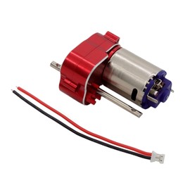 Dickly Gearbox Upgrade Kit for MN78 MN82 RC Models, Red