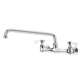 Krowne Silver Series 8" Center Wall Mount Faucet, 16" Spout, 12-816L