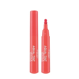 Deborah Milano Aqua Tint Lipstick with Aloe Vera Long Life No. 03 Coral Waterproof Moisturising and Shiny Gives Soft and Satin Lips 2.5 g