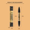 2-In-1 3D Augenbrauenstift Wasserfest Microblading,Eyebrow Pencil,microblading augenbrauenstift,langlebiger Wischfester und Wasserfester