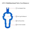 TAKONE Bicycle Valve Wrench, Valve Extractor and Bicycle Valve Nut