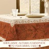 Romanstile Fall Square Tablecloth 54 x 54 Inch, Thanksgiving Autumn