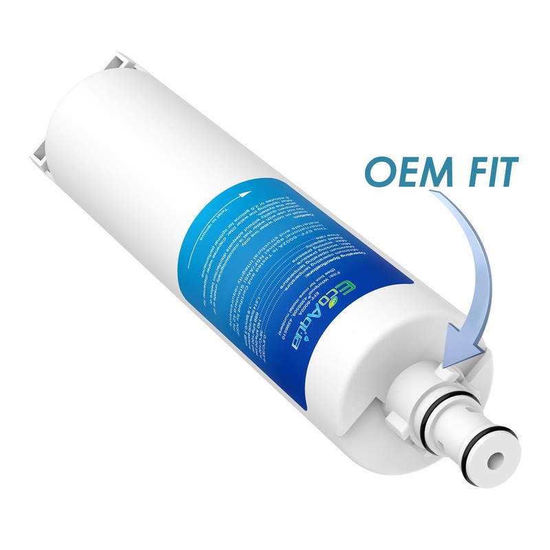 EcoAqua EFF-6002A Kühlschrank Wasser Kühlschrank Filter Kompatibel mit Whirlpool 4396508,