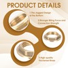 4pcs 1/2 Inch Nut with Flange Rear, Flange Hexagonal Locking