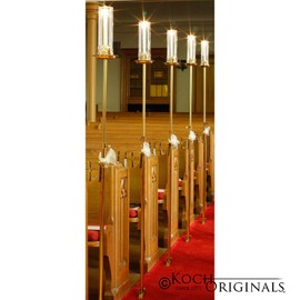 Koch Originals Steel Dripless Candle (Mechanical Candle) (25 Inch)