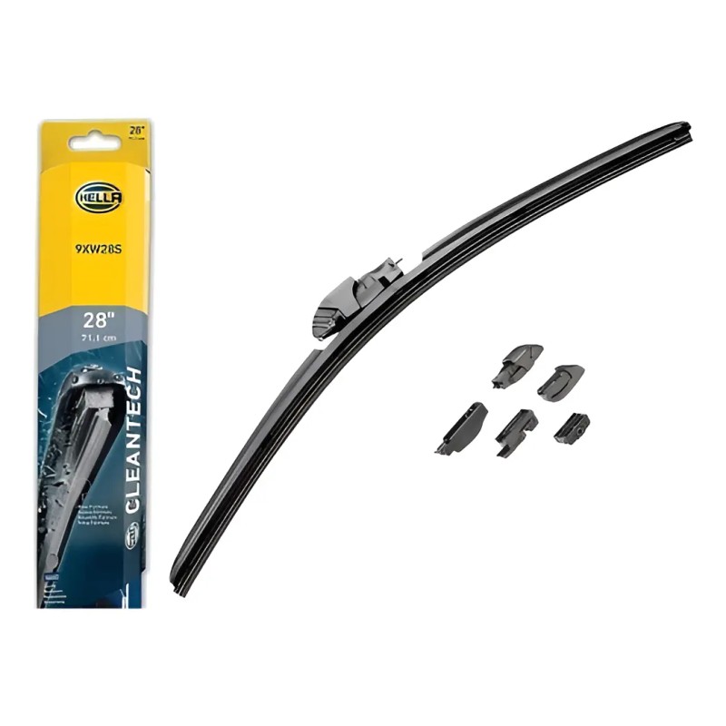 Pluma Limpiaparabrisas Curva Hella Medidas A Elegir
