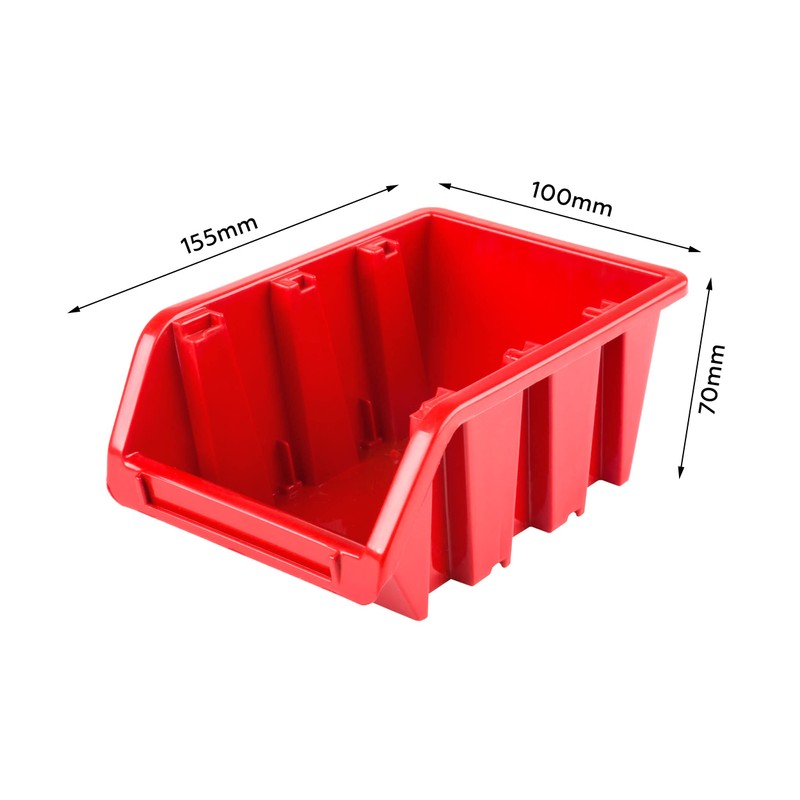Pack of 50 Stacking Boxes Size 100 x 155 x