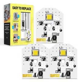 Gurtice New Upgraded 3 Pack WR55X11132 WR55X25754 LED Light for GE Refrigerator Replace WR55X30602 WR55X26486 PS4704284 3033142 EAP12172918 AP6261806