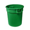 Zedfire Elegant Design, 20 Gallon Green Round Commercial Trash Can/Ingredient
