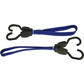 Faithfull Flat Bungee Cord 46cm (18in) Blue