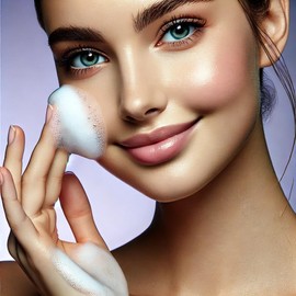 L.SANIC_Delicious Grape Soft Cleansing Foam, Gentle Creamy Cleanser with Grape Extract, Hydrates and Smooths Skin, Ideal for Dehydrated and Aging Skin, Korean Skin Care, Korean Face Wash