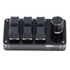 Mini Macro Mechanical Gaming Keyboard 6 Keys 1 Knob Programming