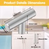 ZACUDA 12 PCS T Bar Handle Stainless Steel Cabinet Pulls
